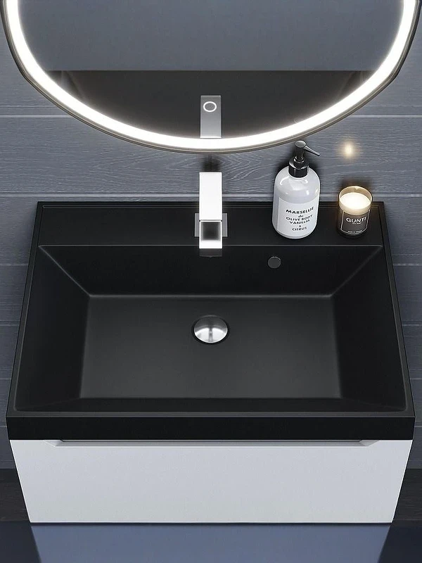 Раковина Uperwood Classic Quartz 60 291030002 цвет Уголь