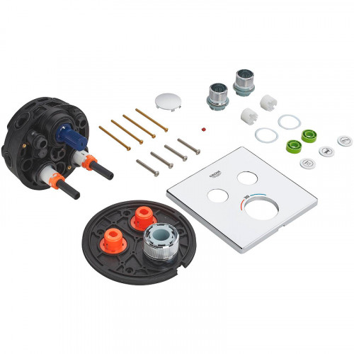 Смеситель для душа Grohe Grohtherm SmartControl 29124000 с термостатом Хром латунь встраиваемый