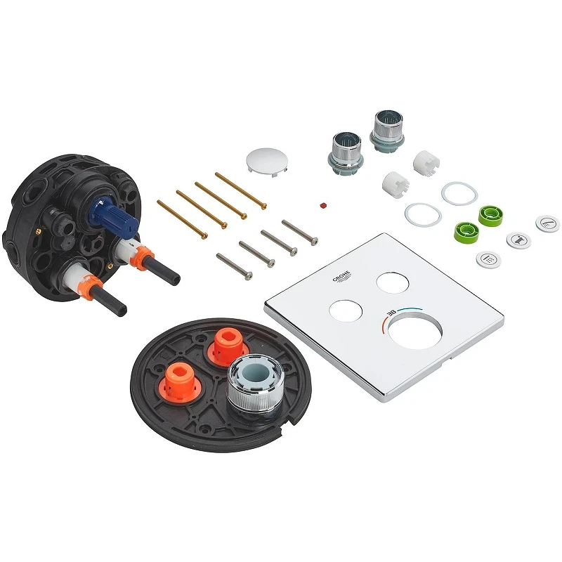 Смеситель для душа Grohe Grohtherm SmartControl 29124000 с термостатом Хром латунь встраиваемый