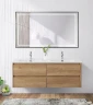 Зеркало BelBagno Kraft 140 SPC-KRAFT-1400-800-LED-TCH-WARM-NERO с подсветкой Черное с сенсорным выключателем и подогревом стекло