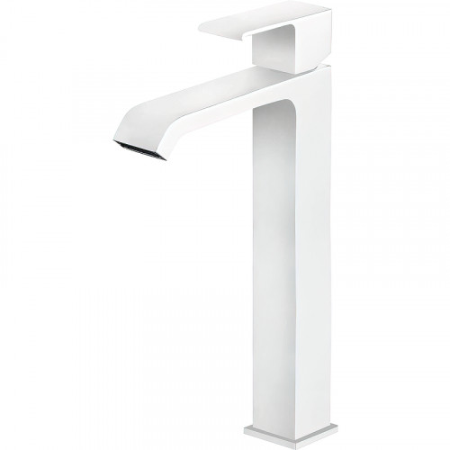 Смеситель для раковины Cezares Porta-LC-BIO Белый матовый латунь