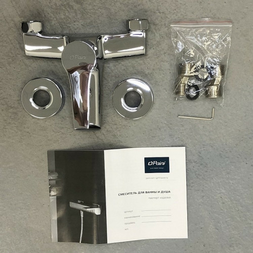 Смеситель для ванны Paini Messina MECR111 Хром