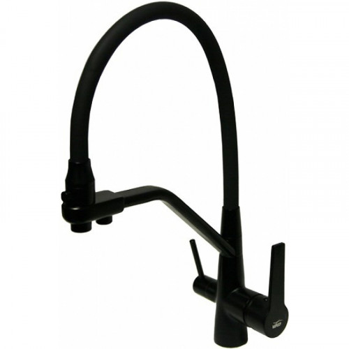 Смеситель для кухни Viko V-5502 Черный матовый латунь