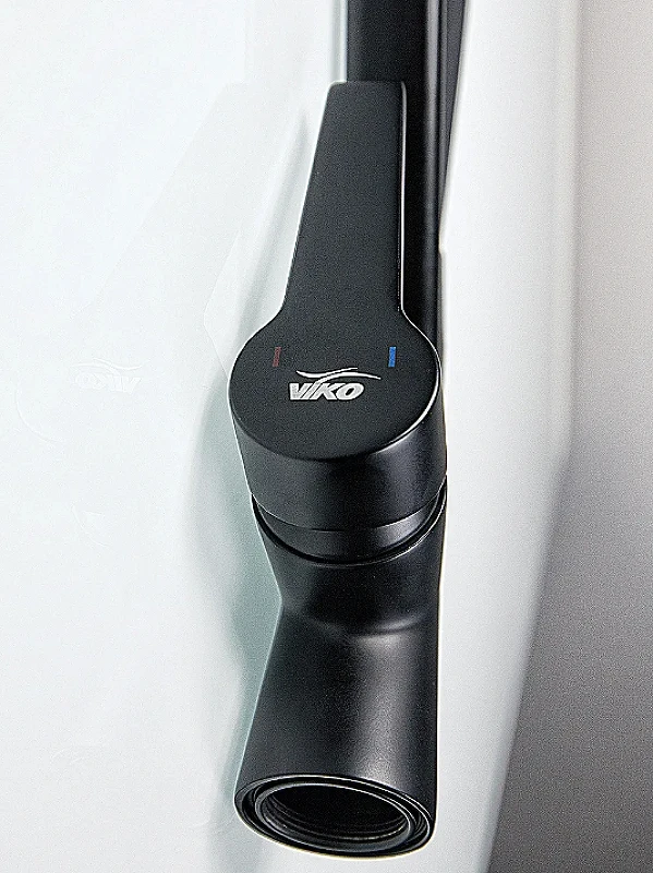Смеситель для кухни Viko V-5502 Черный матовый латунь