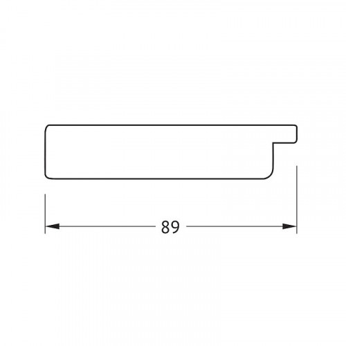 Зеркало Evoform Octagon 57х57 BY 3886 в багетной раме - Перламутровые дюны 89 мм