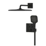 Душевая система Grohe Grohtherm 34865KF0 с термостатом цвет Черный матовый