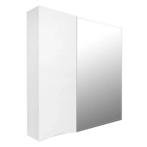 Зеркало со шкафом Loranto Santorini 70 L CS00086969 цвет Белый глянцевый