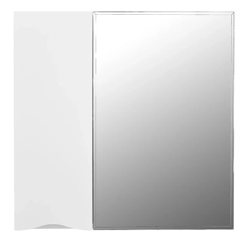 Зеркало со шкафом Loranto Santorini 70 L CS00086969 цвет Белый глянцевый