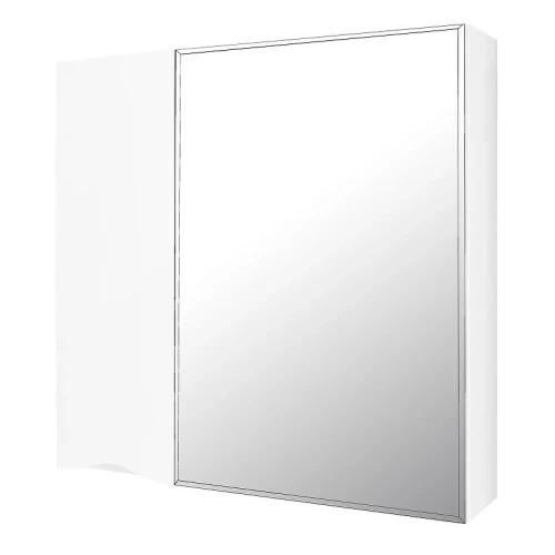 Зеркало со шкафом Loranto Santorini 70 L CS00086969 цвет Белый глянцевый