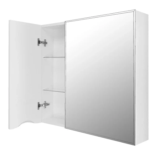 Зеркало со шкафом Loranto Santorini 70 L CS00086969 цвет Белый глянцевый