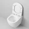 Комплект унитаза Grossman GR-4455S с инсталляцией Grohe Rapid SL 38721001 с сиденьем Микролифт и клавишей смыва Хром фаянс подвесной