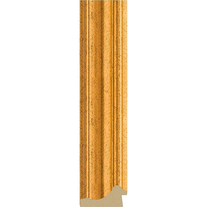 Зеркало Evoform Octagon 62x82 BY 7083 в багетной раме - Состаренное золото 67 мм