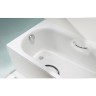 Стальная ванна Kaldewei Saniform Plus Star 336 170х75 133600013001 с покрытием Easy-clean с отверстиями под ручки