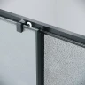Душевой уголок Grossman Cosmo 120х70 120.K33.02.1270.21.02 профиль Черный матовый стекло шиншилла