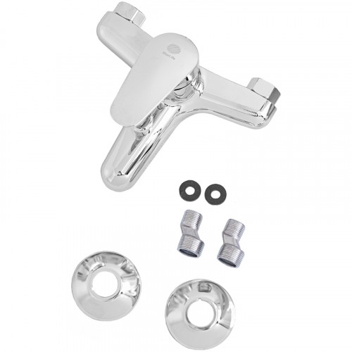 Смеситель для ванны Orange OneLife P01-611cr Хром нержавеющая сталь на стену