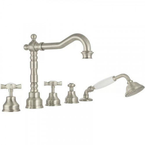 Смеситель на борт ванны Migliore Princeton 19367 Состаренный хром латунь