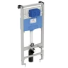 Комплект унитаза с инсталляцией Ideal Standard Prosys Exacto X042601 с сиденьем Микролифт фарфор подвесной