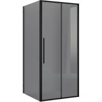 Душевой уголок Niagara Nova 100х80 NG-85-10TB-TB80-34 профиль Черный матовый стекло тонированное