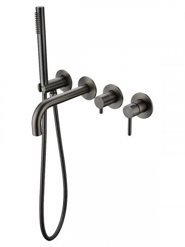 Смеситель для ванны FILARETE Roun FL2122BG цвет Графит