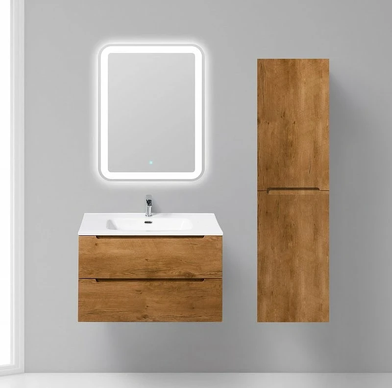 Шкаф пенал BelBagno Etna 40 R ETNA-1500-2A-SC-RN-P-R подвесной Rovere Nature МДФ / ЛДСП