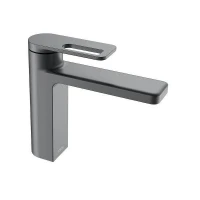 Смеситель для раковины Black&White Gravity GF-7103-GM 7103GM цвет Оружейная сталь