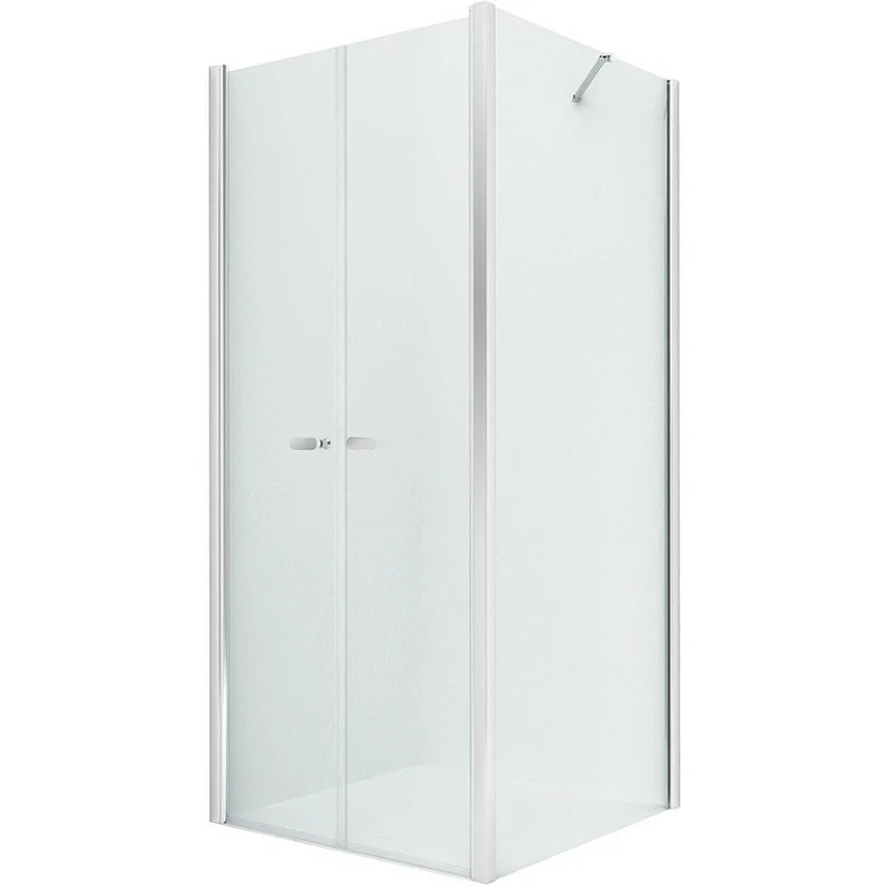 Душевой уголок New Trendy New Soleo Chrome 90x100 D-0145A/D-0093B профиль Хром стекло прозрачное