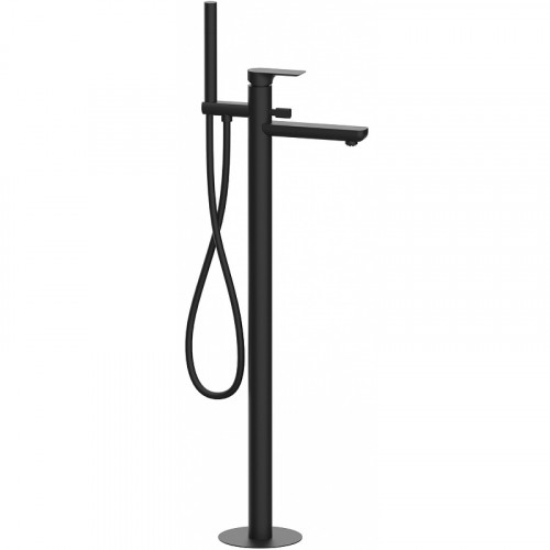 Смеситель для ванны Remer Infinity I08NO Черный матовый латунь на пол