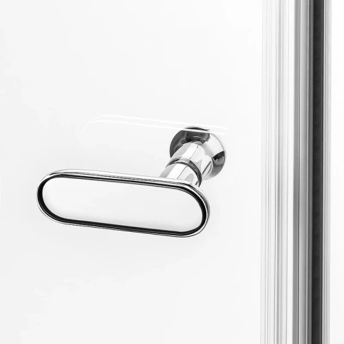Душевая перегородка New Trendy New Soleo Chrome 60 K-0748 профиль Хром стекло прозрачное