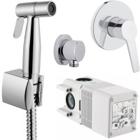 Гигиенический душ со смесителем Vitra Hygienic A49271EXP Хром латунь на стену