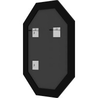 Зеркало Evoform Octagon 69x89 BY 7016 в багетной раме - Сухой тростник 51 мм стекло