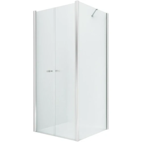 Душевой уголок New Trendy New Soleo Chrome 90x80 D-0145A/D-0091B профиль Хром стекло прозрачное