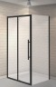 Душевой уголок Esbano Flex 100x80 ESOGF108PSB профиль Черный стекло прозрачное