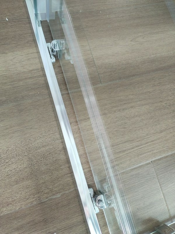 Душевой уголок Esbano Flex 100x80 ESOGF108PSB профиль Черный стекло прозрачное