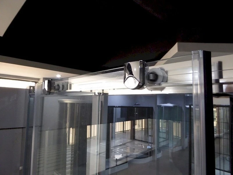 Душевой уголок Esbano Flex 100x80 ESOGF108PSB профиль Черный стекло прозрачное