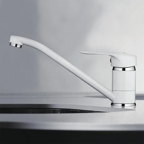 Смеситель для кухни Frap F4928-12 Белый