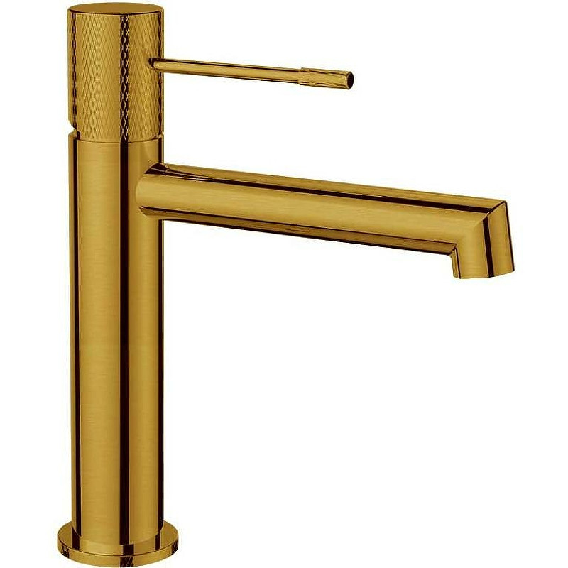 Смеситель для раковины Vincea Desire VBF-1D1BG Брашированное золото латунь