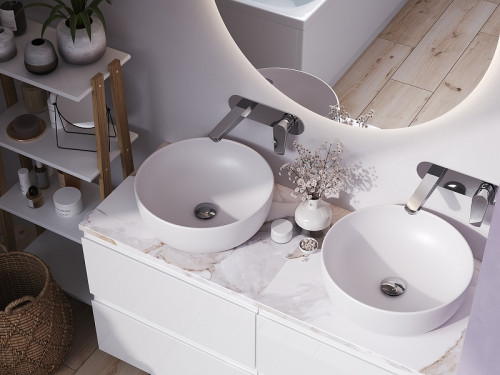 Зеркало Cersanit Eclipse 90 64144 с подсветкой с датчиком движения стекло