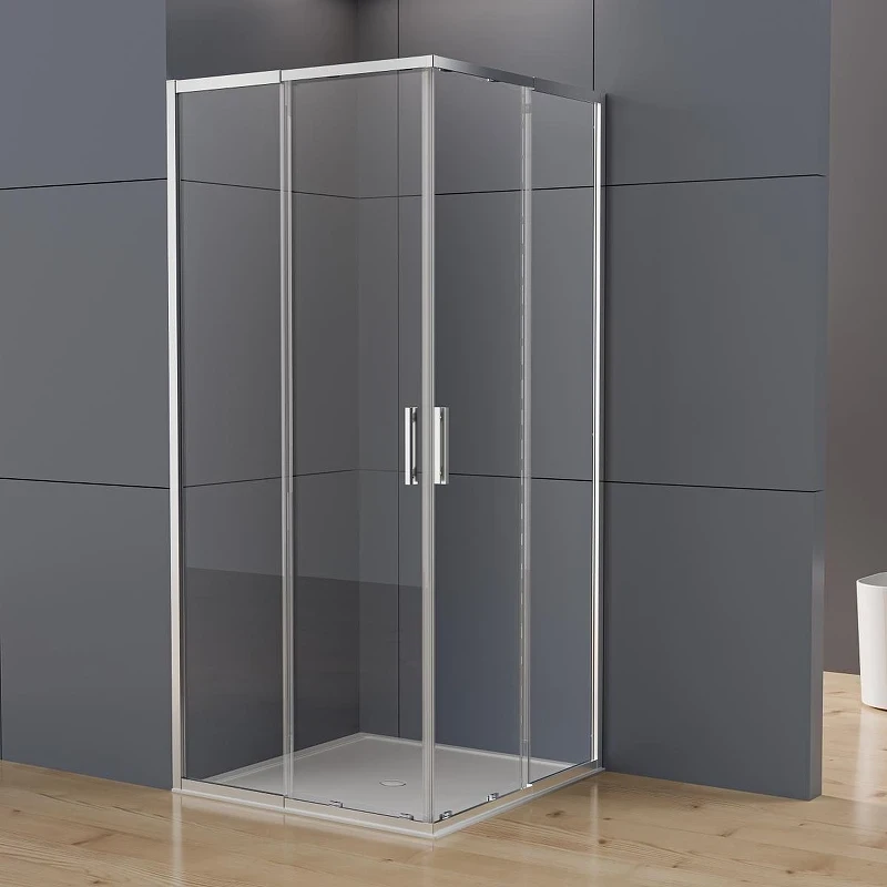 Душевой уголок Vincea Rapid-N 120x120 VSS-3RN1212E10CL профиль Хром стекло прозрачное