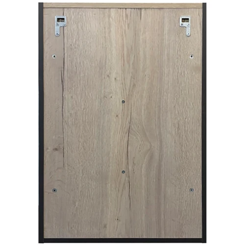 Зеркальный шкаф Comforty Вена 55 00-00009271 Дуб дымчатый МДФ / ЛДСП, стекло