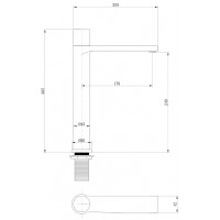Смеситель для раковины Abber Rund AF8711NG Никель