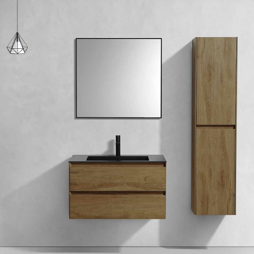 Тумба под раковину Vincea Luka 80 VMC-2L800TO подвесная T.Oak МДФ / ЛДСП