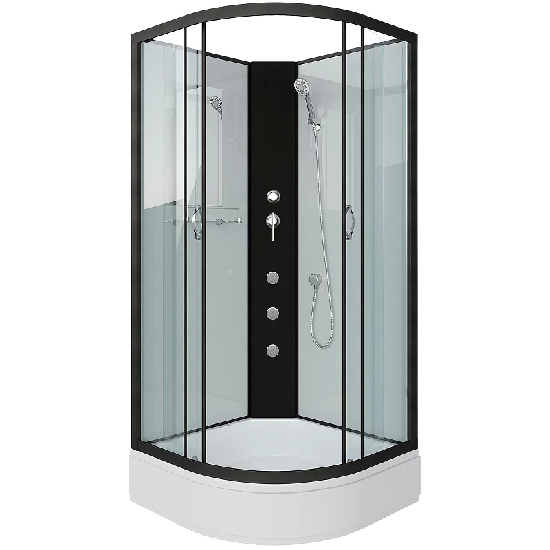 Душевая кабина Niagara Classic 90x90 NG-6701-14BKG с гидромассажем