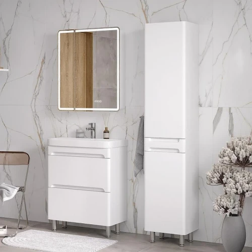 Шкаф пенал Equil Nice 40 pnNICE40-05 цвет Белый