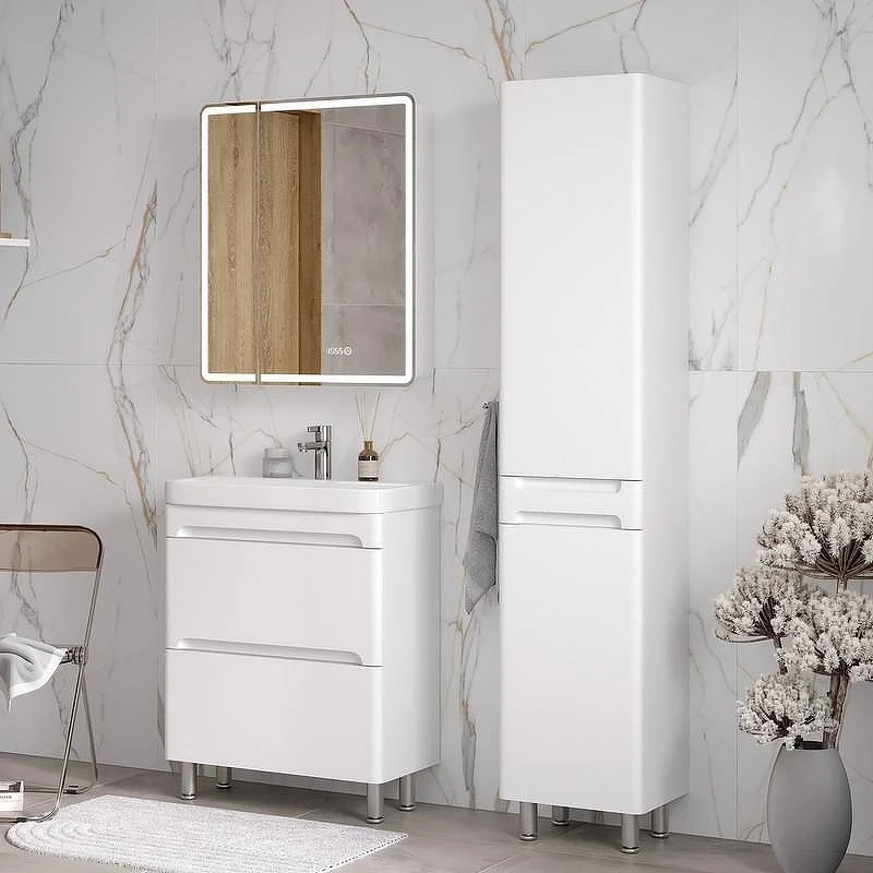 Шкаф пенал Equil Nice 40 pnNICE40-05 цвет Белый