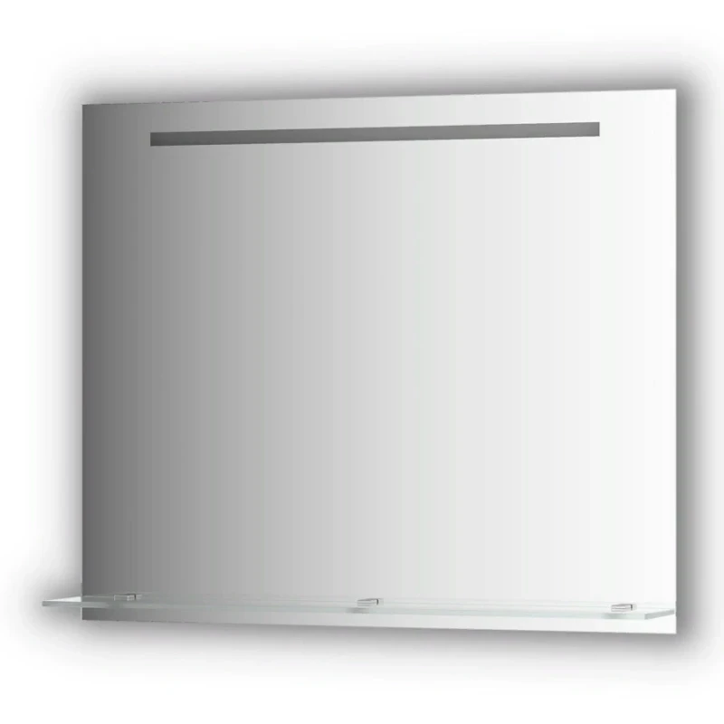 Зеркало Evoform Ledline-S 75х90 с подсветкой стекло