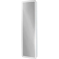Зеркальный шкаф BelBagno Marino 45 SPC-MAR-450/1600-1A-LED-TCH с подсветкой Белый МДФ / ЛДСП, стекло