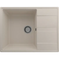 Кухонная мойка Ulgran Quartz Prima 700-02 Лен искусственный камень (литьевой мрамор) встраиваемый