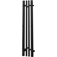 Электрический полотенцесушитель Point Фрея PN20728B П2 140x800 диммер слева Черный