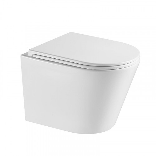 Унитаз Terminus Классик 02SW51x35W подвесной цвет Белый с сиденьем Микролифт