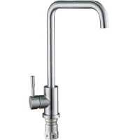 Смеситель для кухни G-Lauf ZAP4-B090 Нержавеющая сталь